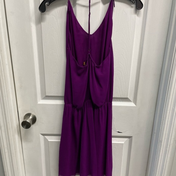 Alice & Olivia purple thin dress sz small - Picture 2 of 3
